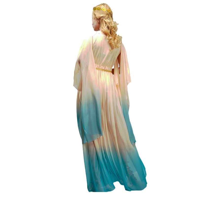 PGOND Greek Goddess Costume Women Roman Toga (one size) - Image 5